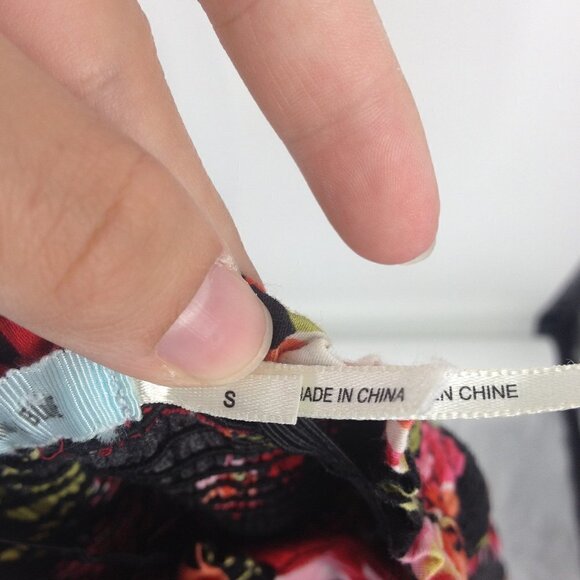 Kimchi Blue Floral Strapless Dress Sweetheart Neck - Picture 4 of 7